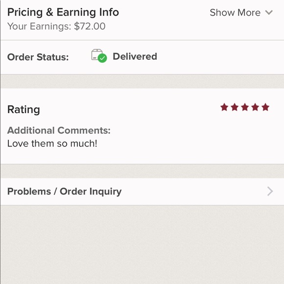 Top Rated Poshmark Seller - Picture 6 of 7